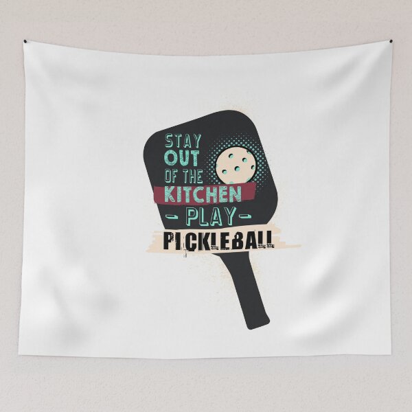 Item preview, Stay Out Of The Kitchen Play Pickleball Gift Shirt T-Shirt designed and sold by Adriancryp.