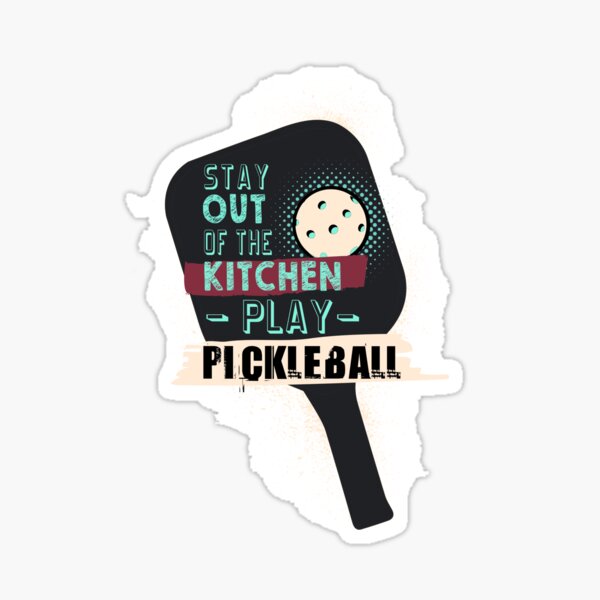 Item preview, Stay Out Of The Kitchen Play Pickleball Gift Shirt T-Shirt designed and sold by Adriancryp.