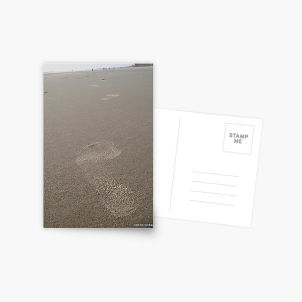 Item preview, Footprints In The Sand designed and sold by Sandra Cockayne.
