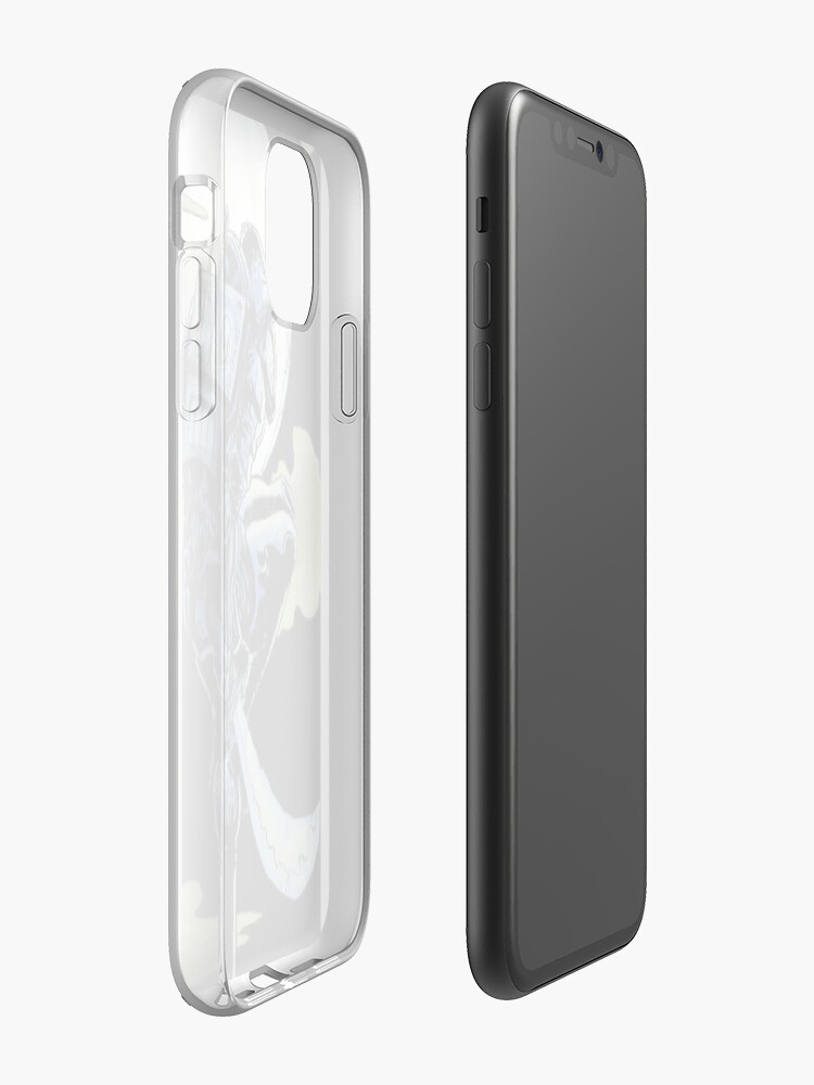 Alternate view of Blue - The Big Bad Wolf iPhone Case & Cover