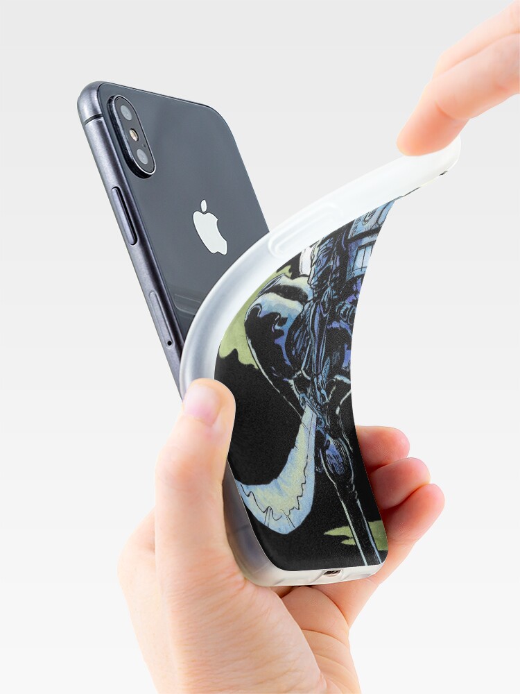Alternate view of Blue - The Big Bad Wolf iPhone Case & Cover