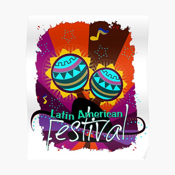 Latin American Music Dance Festival T-Shirt Gift Idea