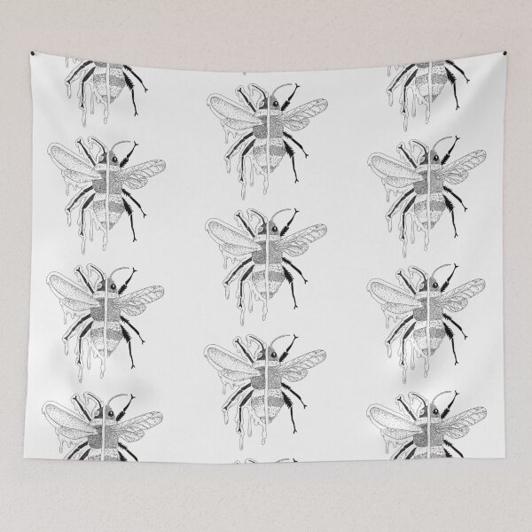 Item preview, Half Buzzed Honey Bee designed and sold by kkolbrich.