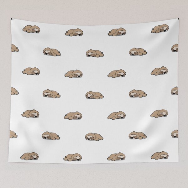 Item preview, Sleeping Sloth Pattern designed and sold by SuperSeries.