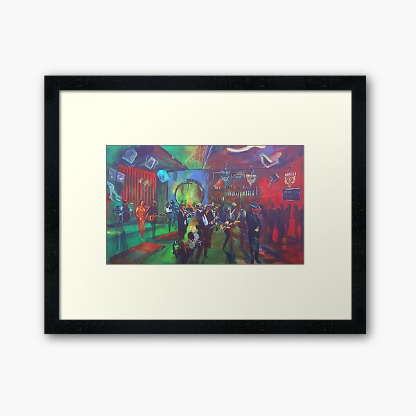 Lazybones Lounge - Sydney - the Fever Pitch Framed Art Print