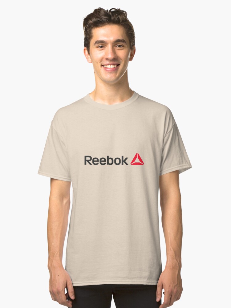 reebok classic t shirt beige