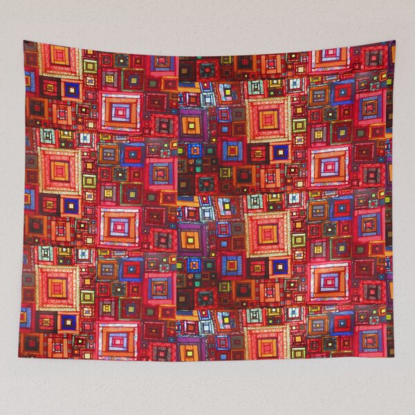Item preview, Gorgeous patchwork blanket in the sunlight designed and sold by Kunterbuntes.