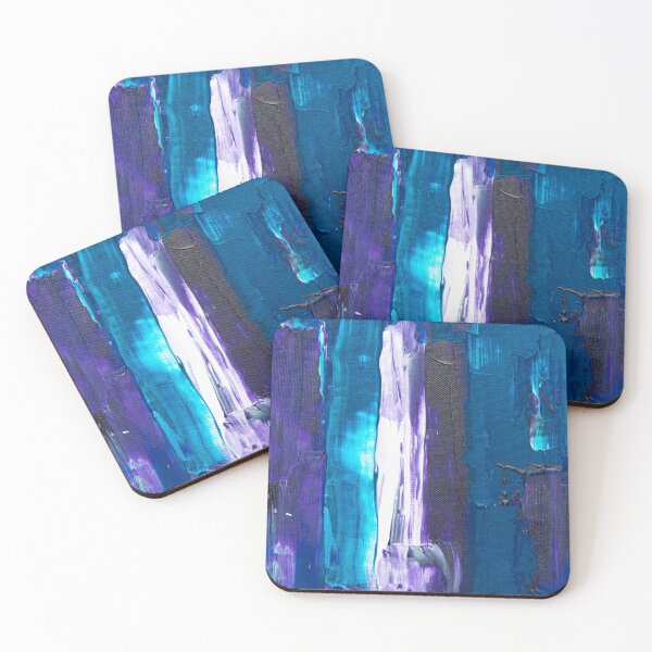 Item preview, Blue And Purple Expressionism Painting designed and sold by hatimelhag.