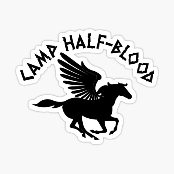 Camp Half Blood Percy Jackson Inspired Gear Sticker