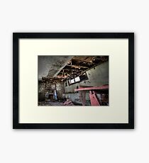 Decayed And Dismayed Framed Print