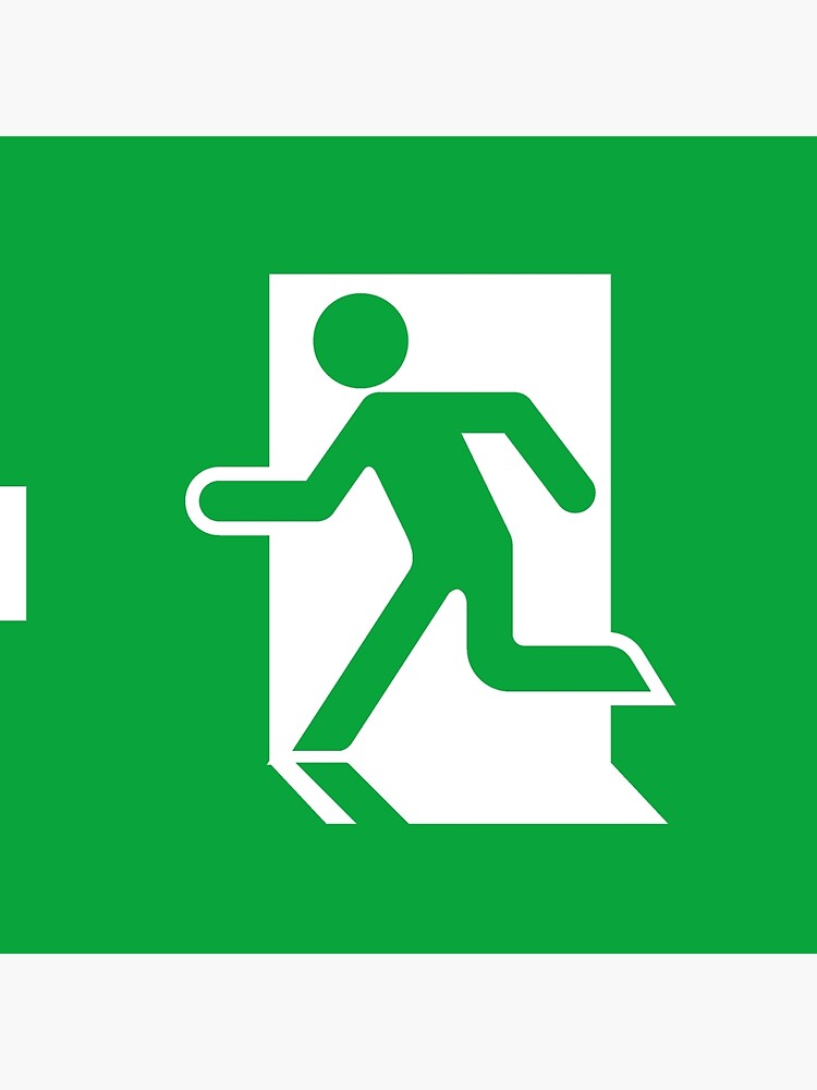 japan exit sign