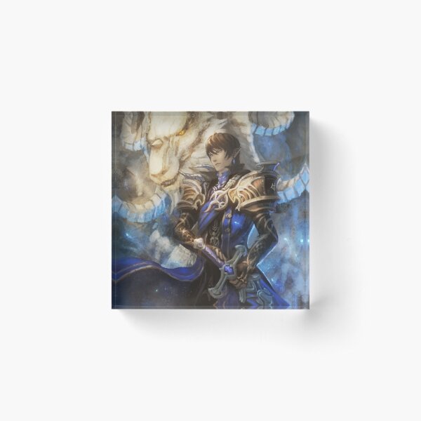 Aymeric and Hraesvelgr Acrylic Block