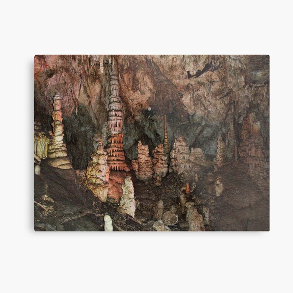 Inside Lewis and Clark Caverns-Whitehall, Montana Metal Print