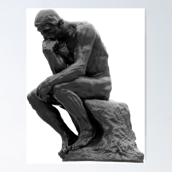 Item preview, Auguste Rodin: The Thinker designed and sold by topower.