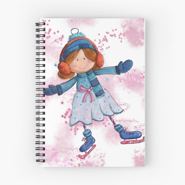 Item preview, Ice Skater Fairy pink cute design designed and sold by lsrowe.