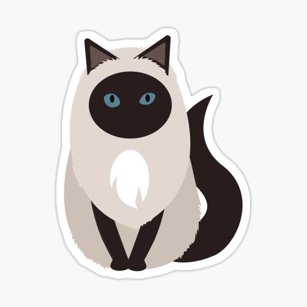Ragdoll Cat | Birman Cat Sticker