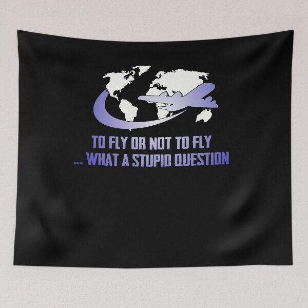 Item preview, To fly or not fly pilot designed and sold by Evelyn Bitter.