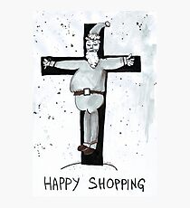Happy Shopping Photographic Print