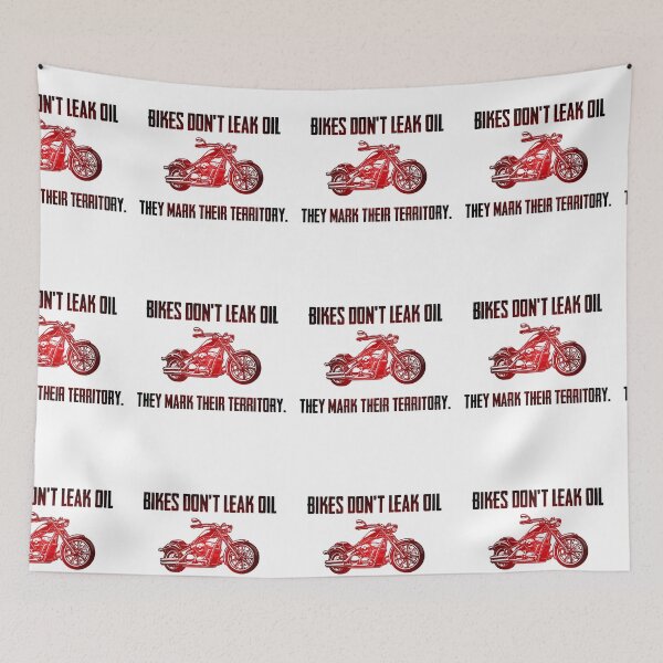 Item preview, Bikes do not oil motorcyclist motorcycle saying gift designed and sold by Evelyn Bitter.