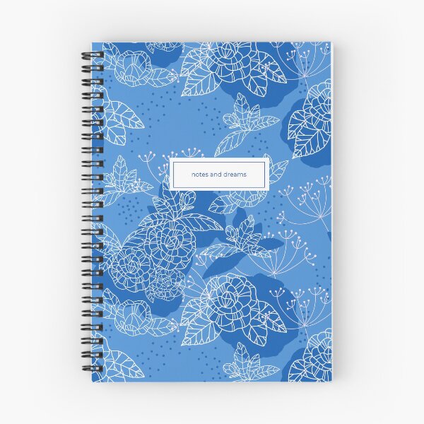 Artikelvorschau, Frühlingswald blau entworfen und verkauft von Katbydesign.