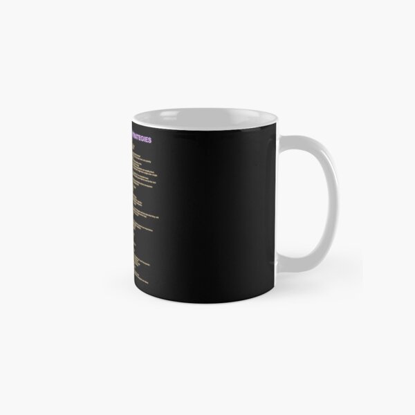 Brian Eno's Oblique Strategies Classic Mug