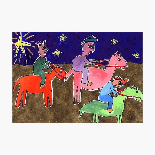 Three Wise Men Photographic Print