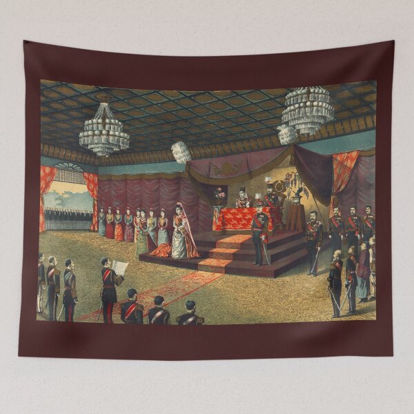 Item preview, Wedding Reception - Torajiro Kasai - 1900 designed and sold by CrankyOldDude.