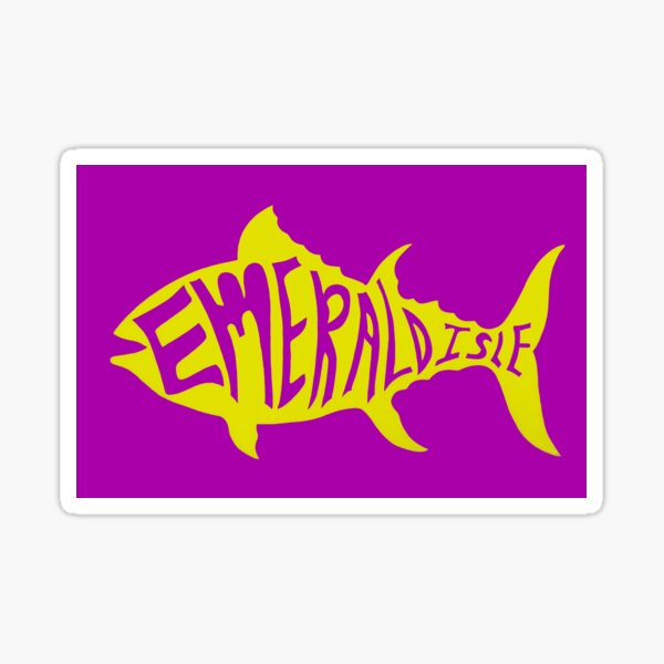Emerald Isle Fish Sticker