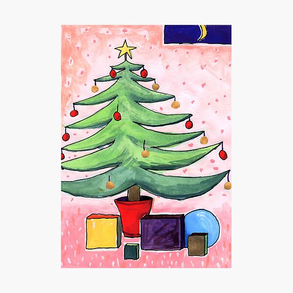 Christmas Tree Photographic Print