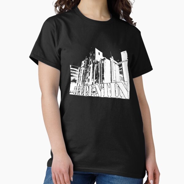 Teerpentin Nagoya Japan Schwarz Weiss Classic T-Shirt