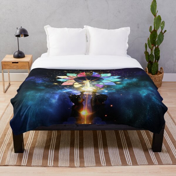 Kingdom Hearts - Combined Keyblade Throw Blanket