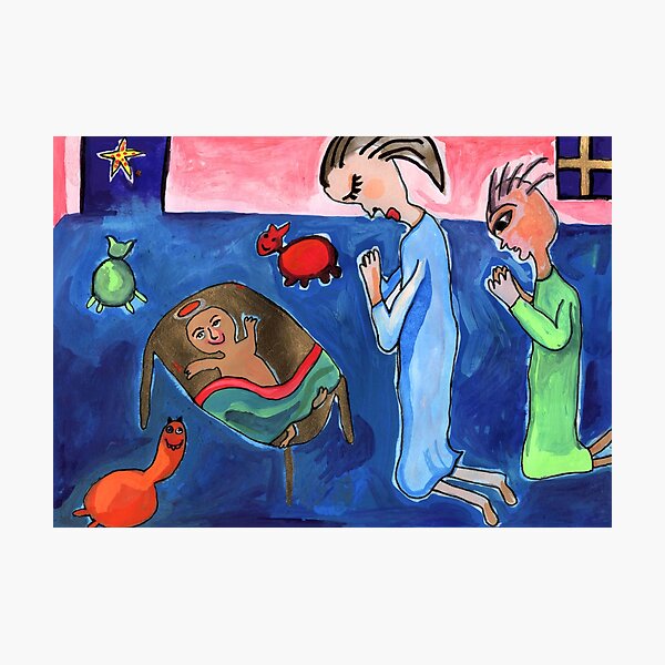 Nativity Scene Photographic Print