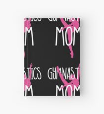 Womens Womens Gymnastics Mom T-Shirt Gymnast Mom Support Tee Shirt Notizbuch