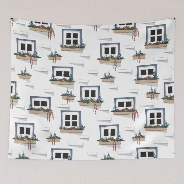 Item preview, Cute Window Box Pattern designed and sold by SuperSeries.