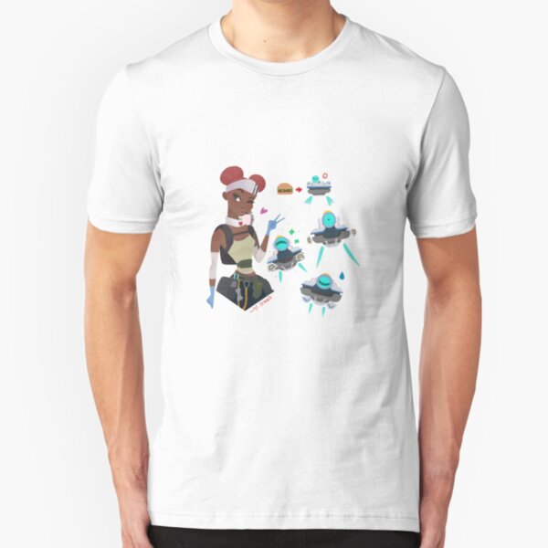 apex legends lifeline fan art Slim Fit T-Shirt