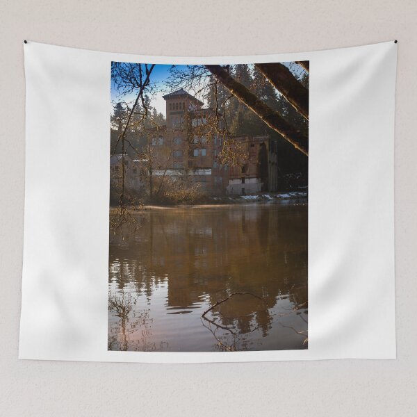 Item preview, Old brewery, Tumwater Falls, Deschutes River, Olympia, Washington designed and sold by Harv Churchill.