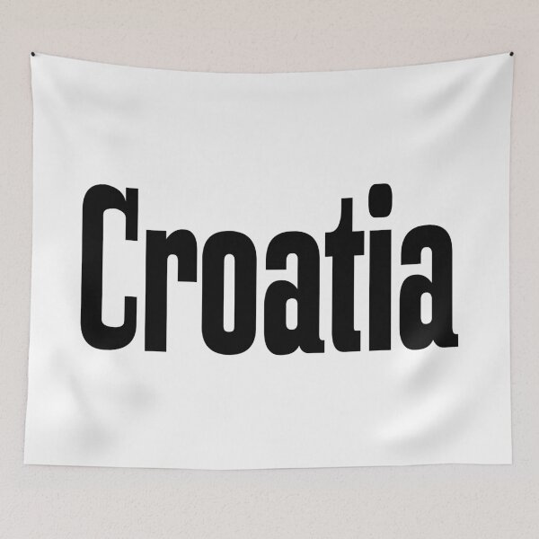 Aperçu de l'œuvre Croatie Croate La Croatie m'a élevé créée et vendue par ProjectX23.