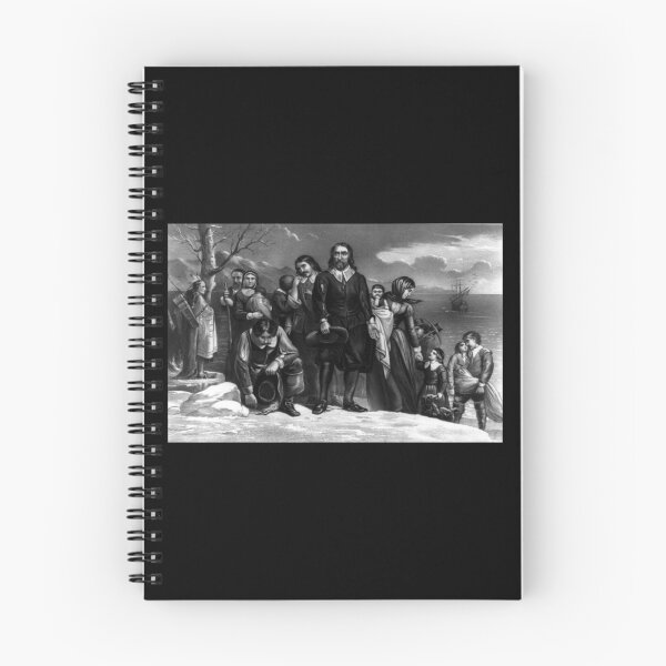 Item preview, The Landing of the Pilgrims at Plymouth, Mass - 1876 designed and sold by CrankyOldDude.