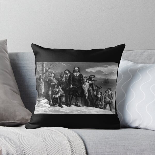 Item preview, The Landing of the Pilgrims at Plymouth, Mass - 1876 designed and sold by CrankyOldDude.