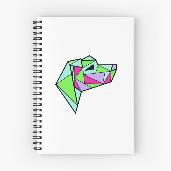 Item preview, Geometric dog (colorful) designed and sold by suomi90rivendel.