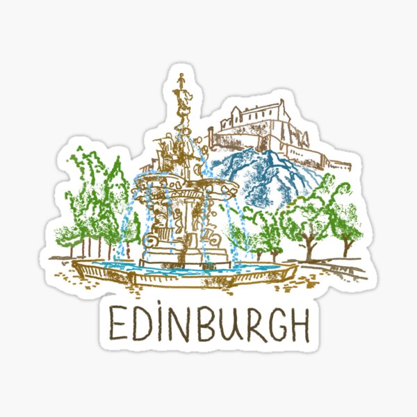 Edinburgh Sticker