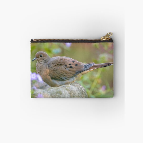 Item preview, Mourning Dove On Bird Bath designed and sold by Michael Cummings.