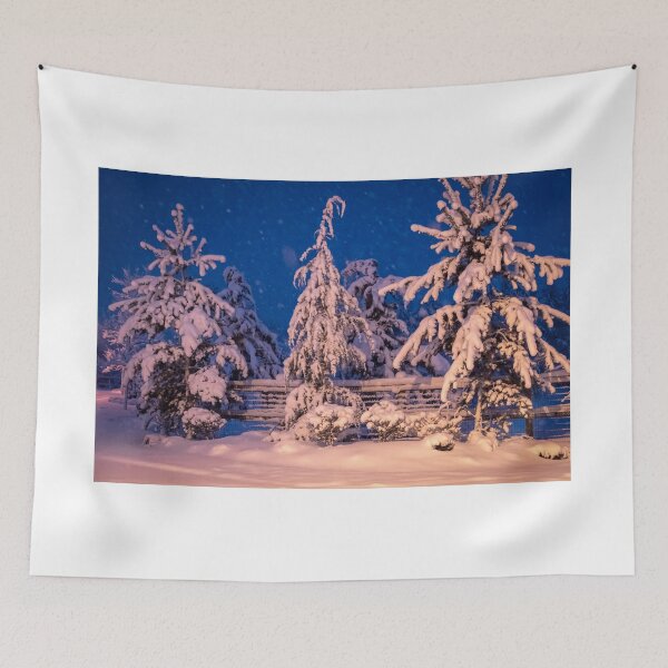 Item preview, Three Evergreens in Snow designed and sold by Harv Churchill.