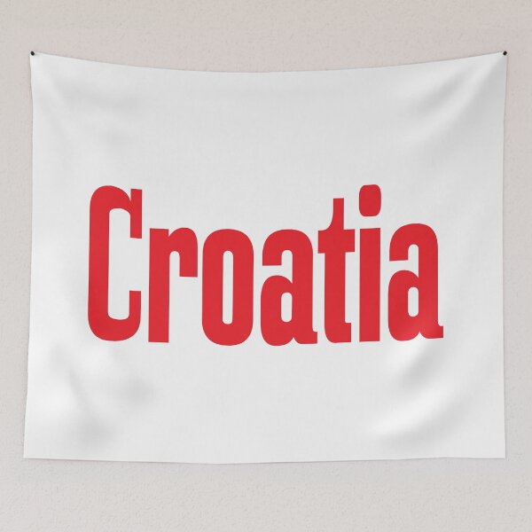 Aperçu de l'œuvre Croatie Croate La Croatie m'a élevé créée et vendue par ProjectX23.