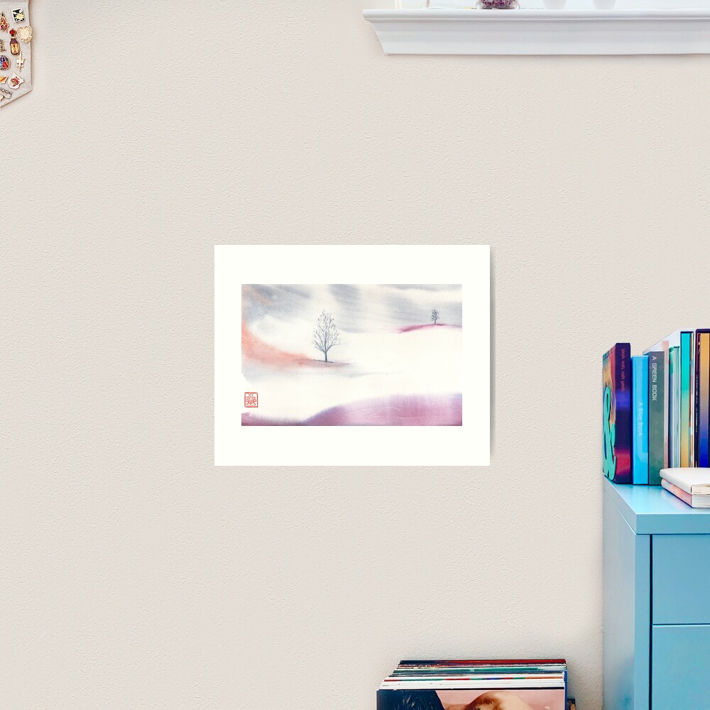 Snow Light Art Print