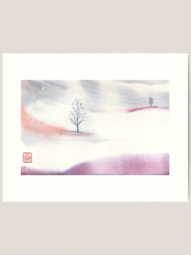 Thumbnail 2 of 3, Art Print, Snow Light designed and sold by ronmoss.