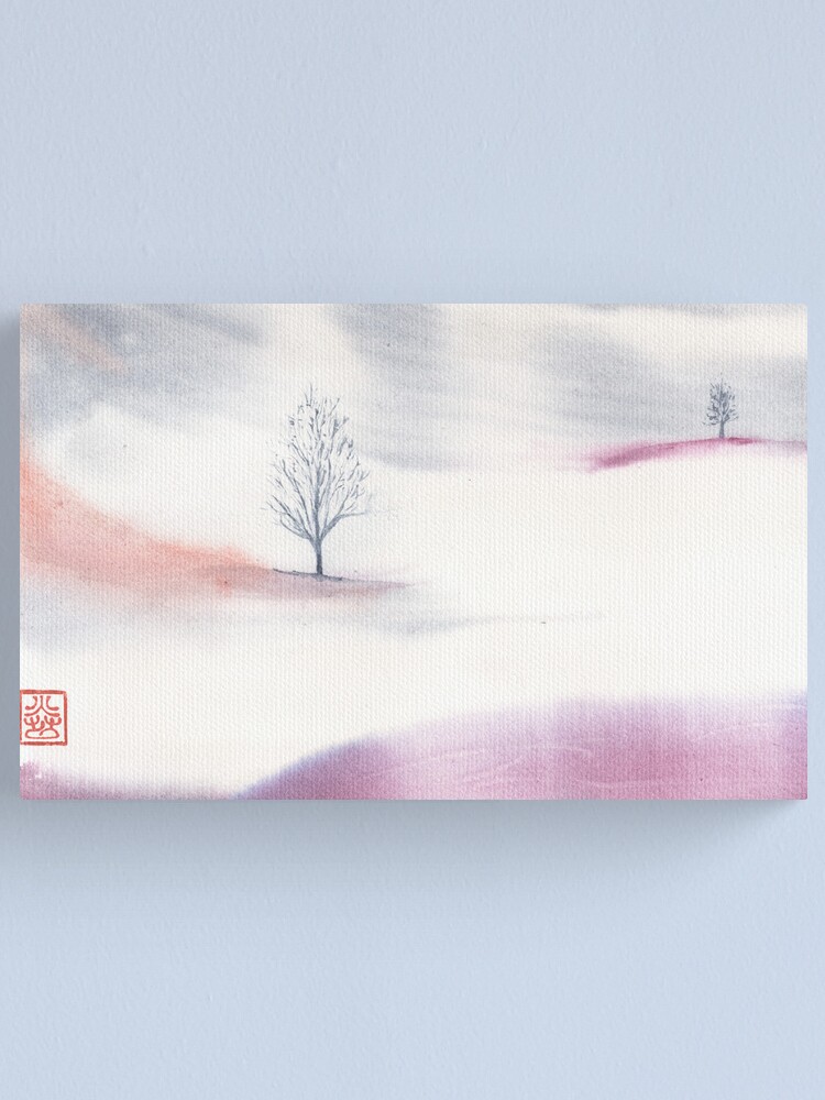 Thumbnail 1 of 3, Canvas Print, Snow Light designed and sold by ronmoss.