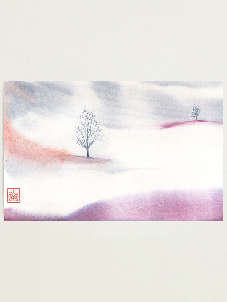 Thumbnail 1 of 3, Photographic Print, Snow Light designed and sold by ronmoss.