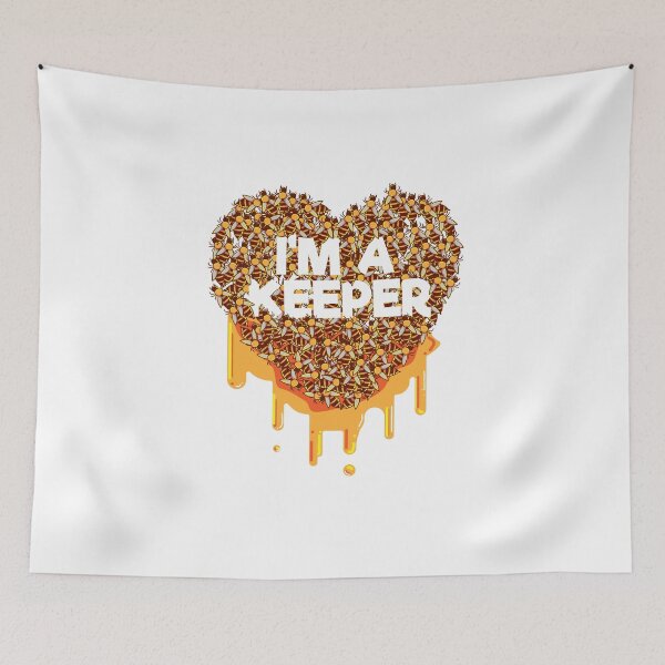 Item preview, Beekeeper hobby bees wasp honey sweet heart gift designed and sold by Mic Designs.