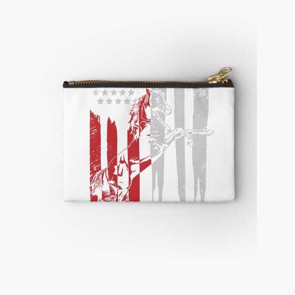 Item preview, Flag riding horse western riding gift cowboy rodeo designed and sold by Mic Designs.